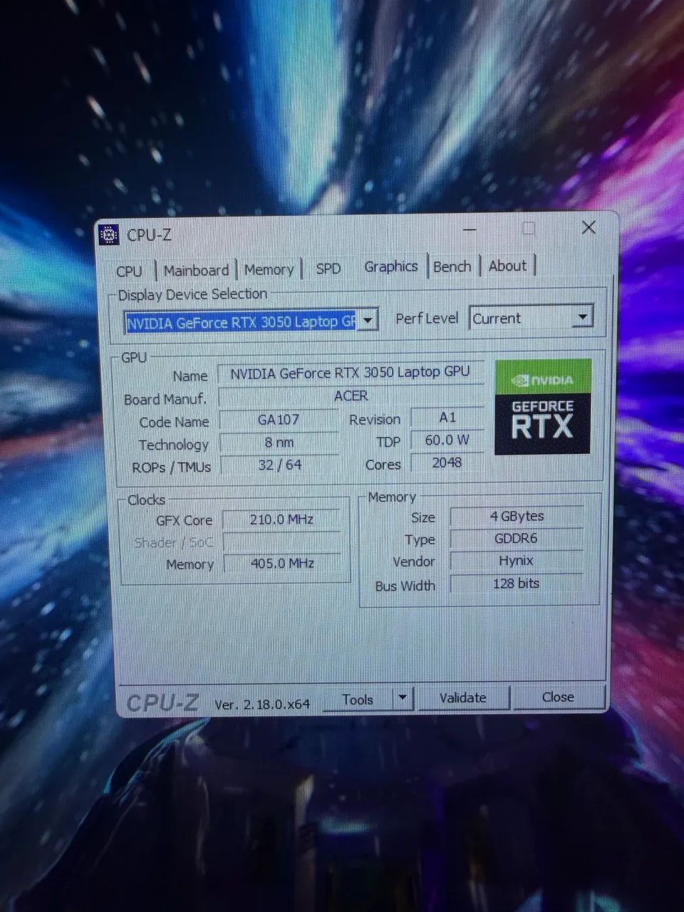 Nitro 5 AN51547R5SU Rtx3050 2x8gb ram - Foto 3