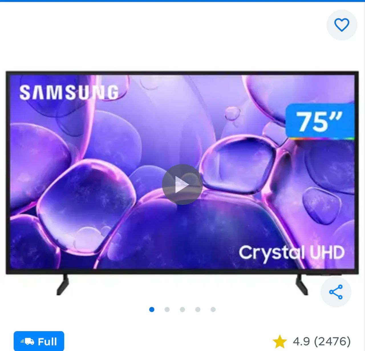 TV 75 SAMSUNG + HOME JBL  - Foto 3