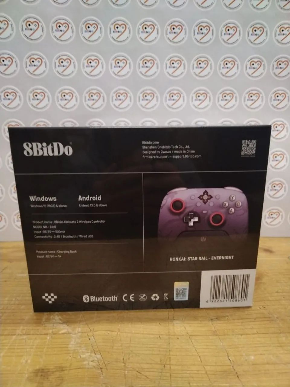 Controle 8BitDo Ultimate 2 Honkai: Star Rail - Evernight Lacrado  - Foto 4