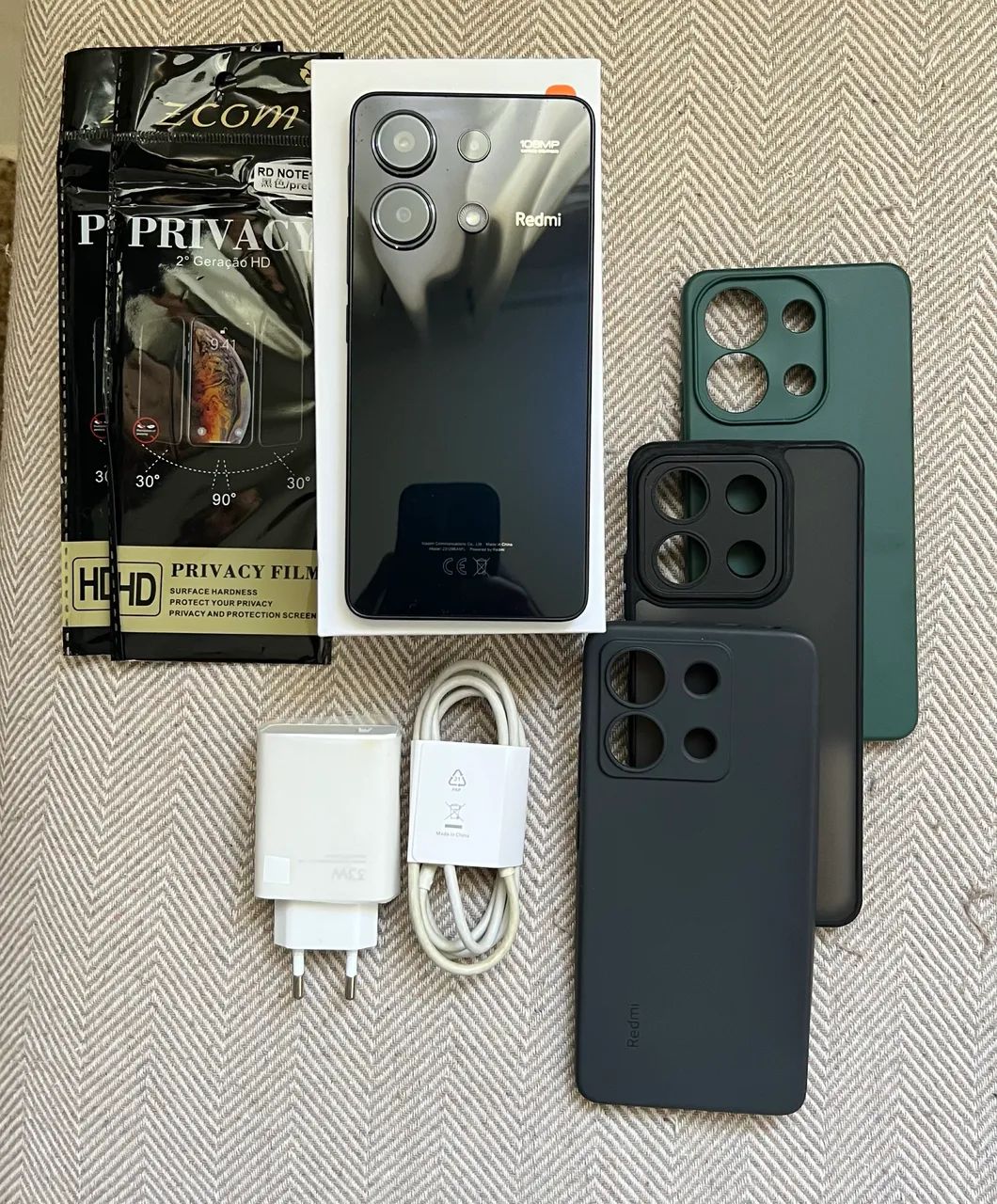 REDMI NOTE 13 128GB PRETO - Foto 2