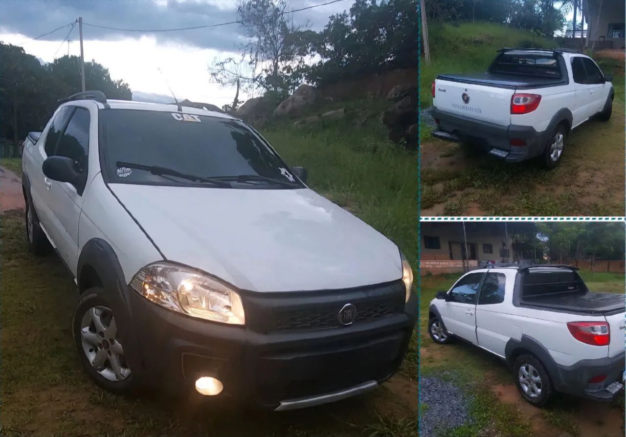 Fiat Strada Working Hard 1.4 Fire Flex 8V CD 2017 - Foto 5