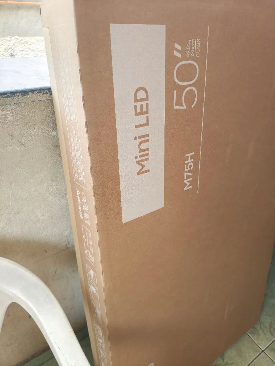 Tv Smart Samsung mini led 50 polegadas 4k lançamento 26/27 - Foto 3