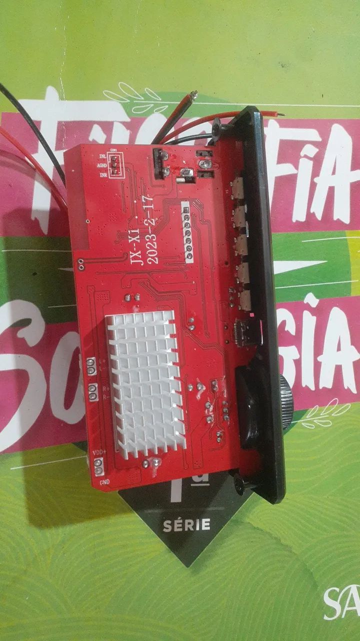 PLACA AMPLIFICADORA BLUETOOTH FM CATAO MIC. 320W - Foto 3