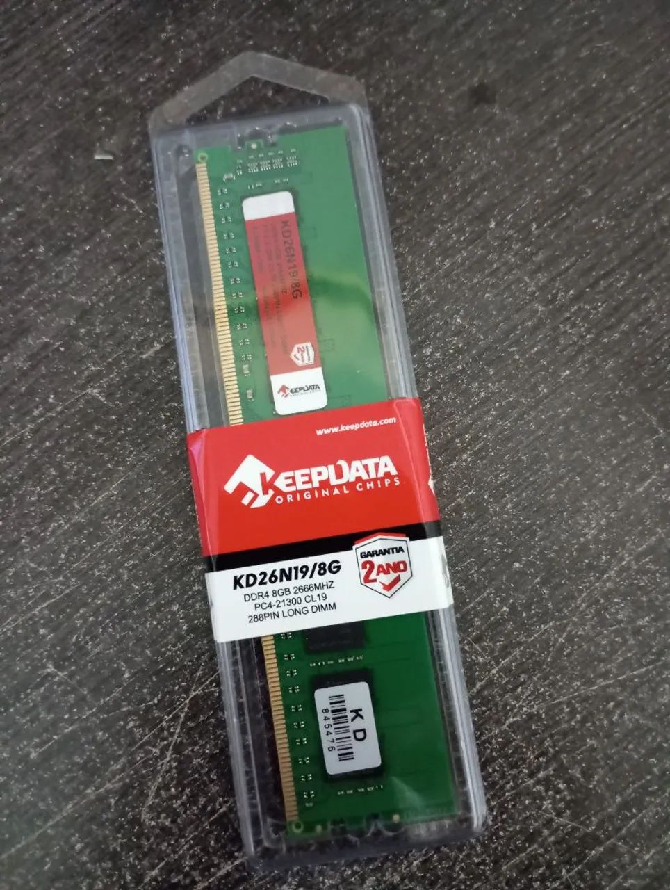 Memória ddr4 8gb desktop