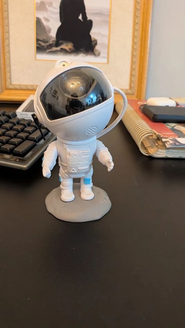 Luminária Astronauta Projetor 