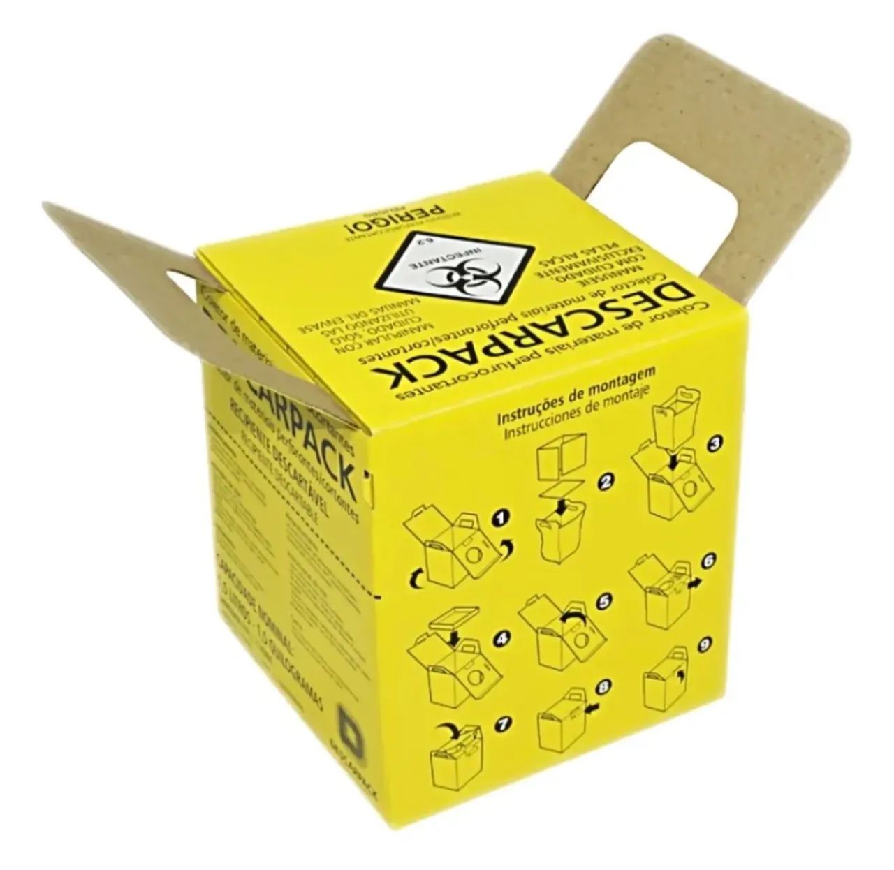Coletor Perfurocortante 1,5l Descarpack - Foto 2
