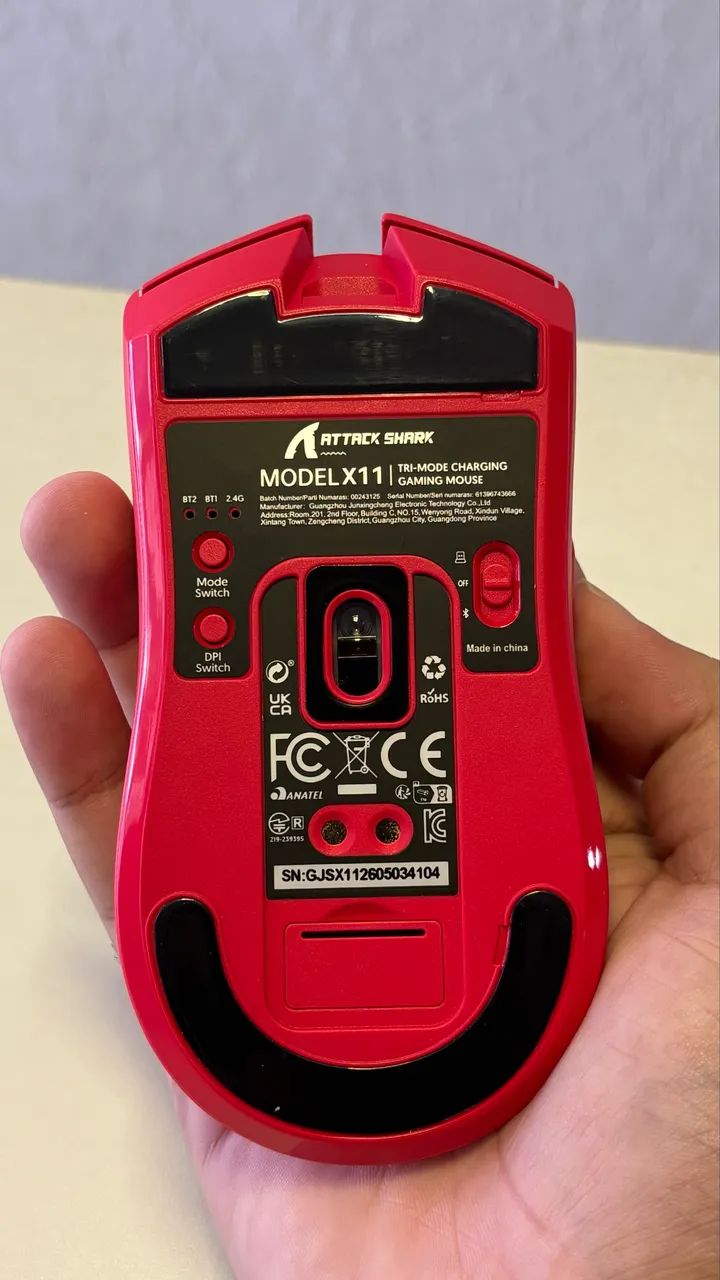Attack Shark x11 Mouse Gamer - Foto 3