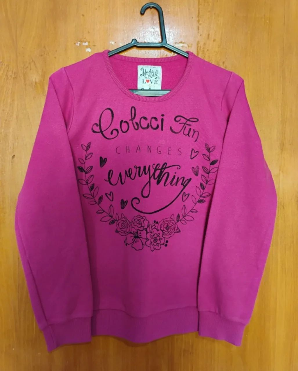Blusa de Moletom COLCCI FUN - Tamanho 14 - Foto 4