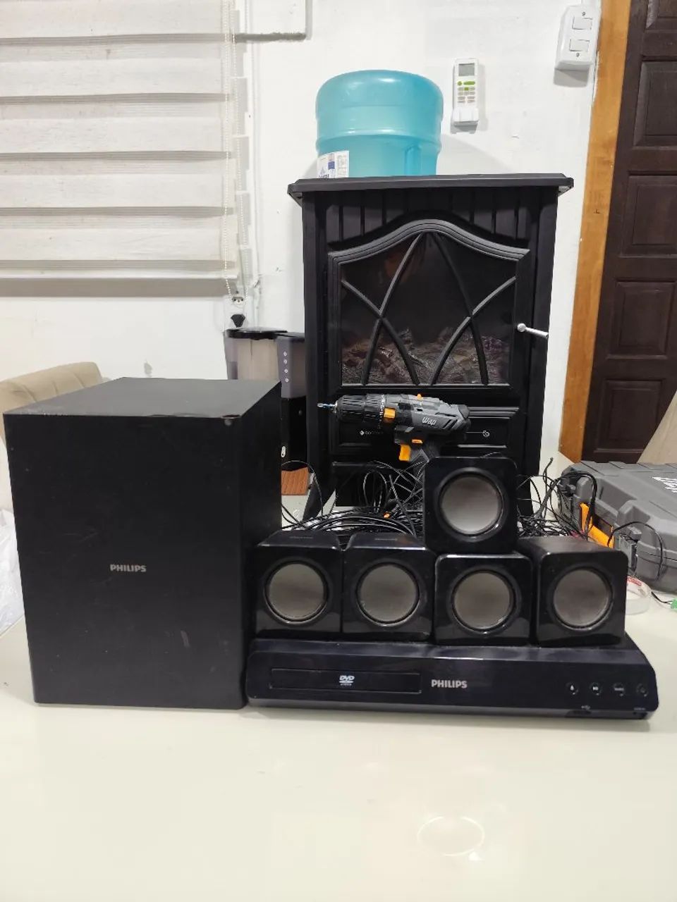 Home teather Philips usado  - Foto 5