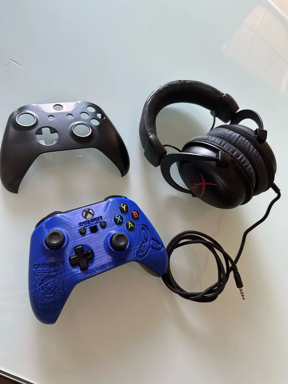 Controle Xbox One S + Fone Hyperx - Foto 2
