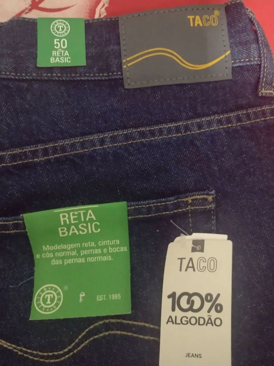 Calça jeans masculina  - Foto 3