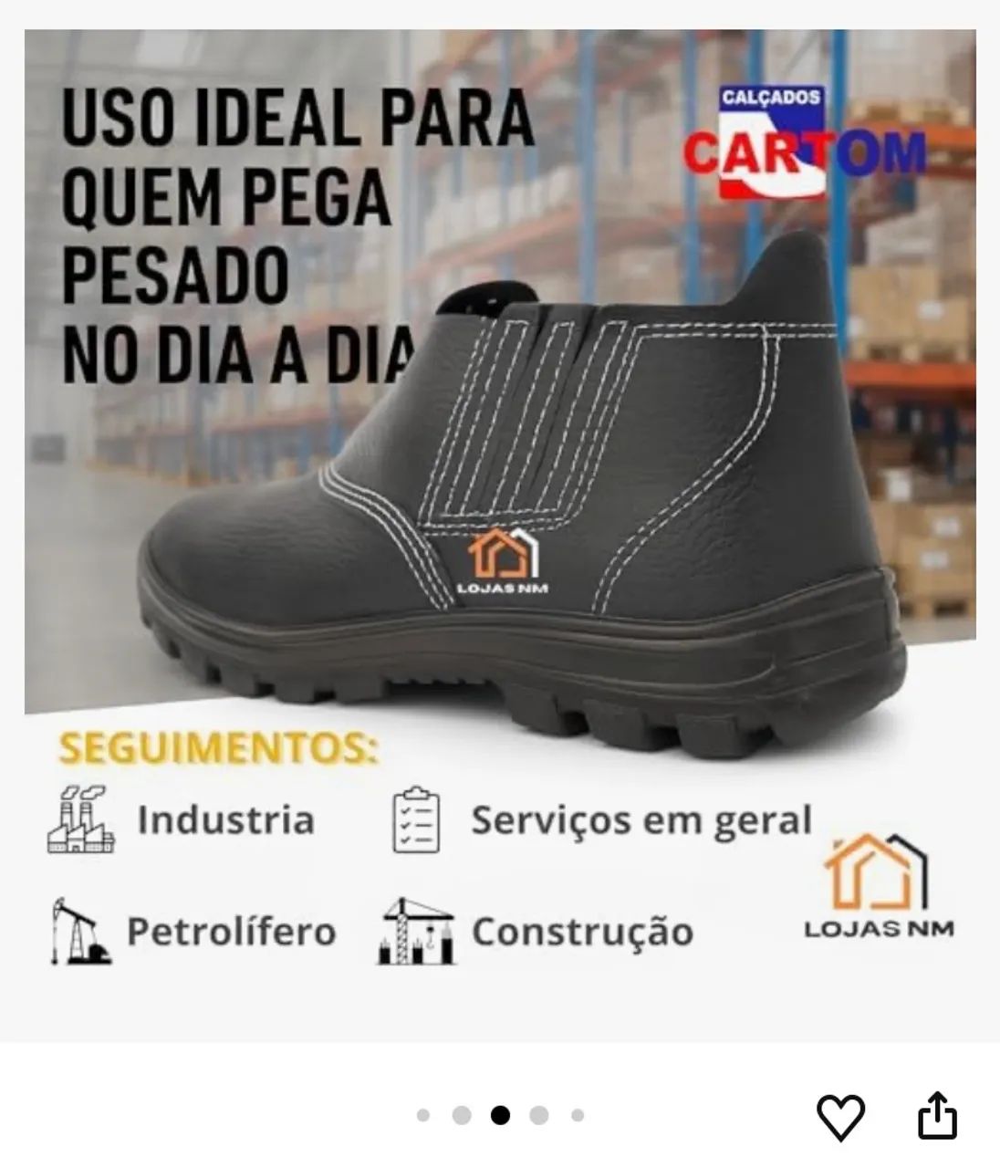 Bota preta  - Foto 2