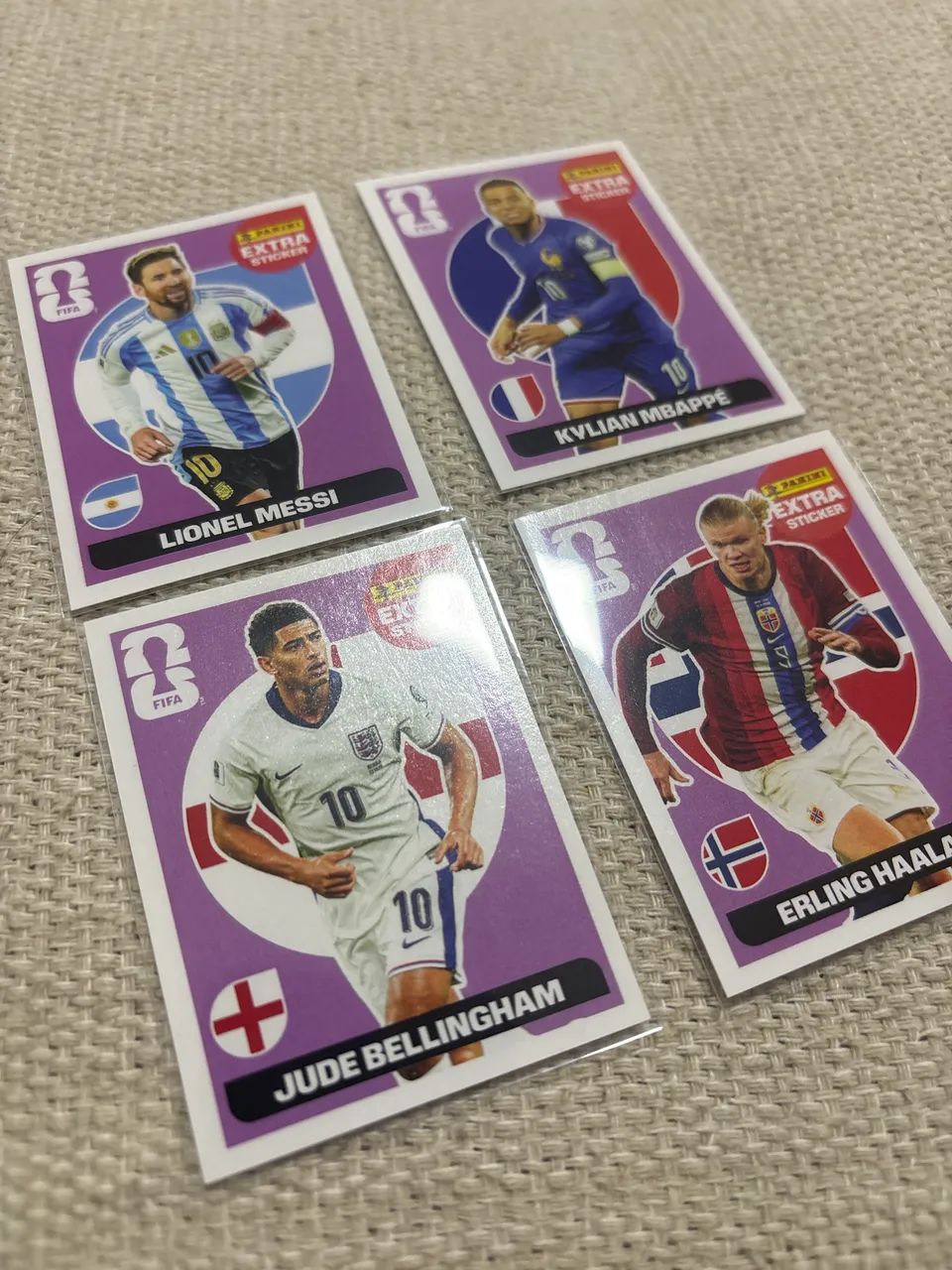 Kit Legends 2026 - Craques ( Messi - Mbape - Bellingham - Haaland) - Foto 2