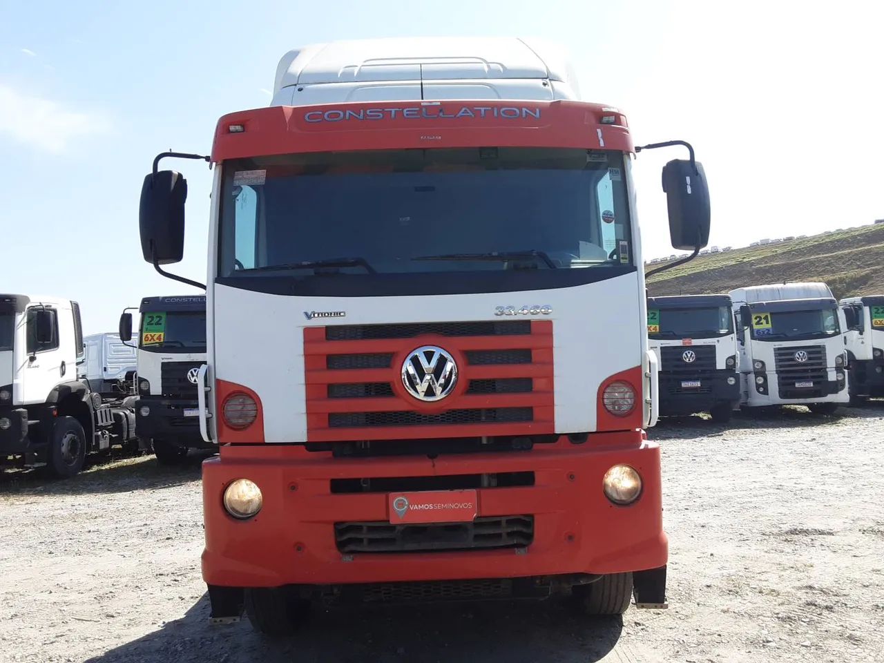 Volkswagen 33.460 33.460 Constellation 6x4 2p (diesel)(E5) 2021/2022 Vamos Seminovos Pinhe - Foto 2