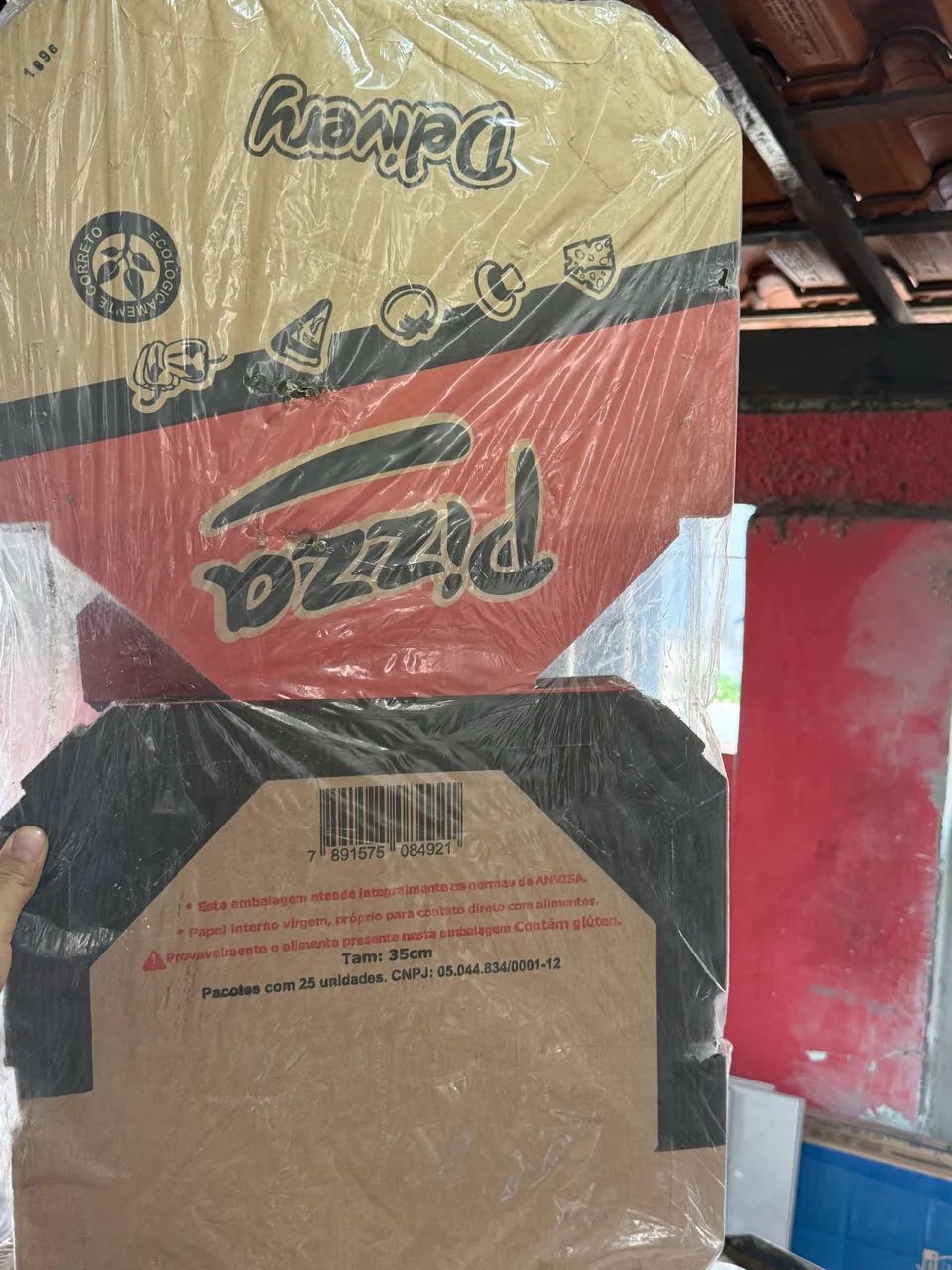 Caixas de pizzas e pás de madeira  - Foto 2