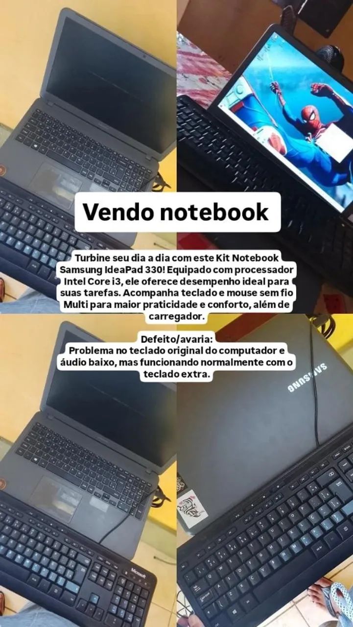 Notebook Samsung 