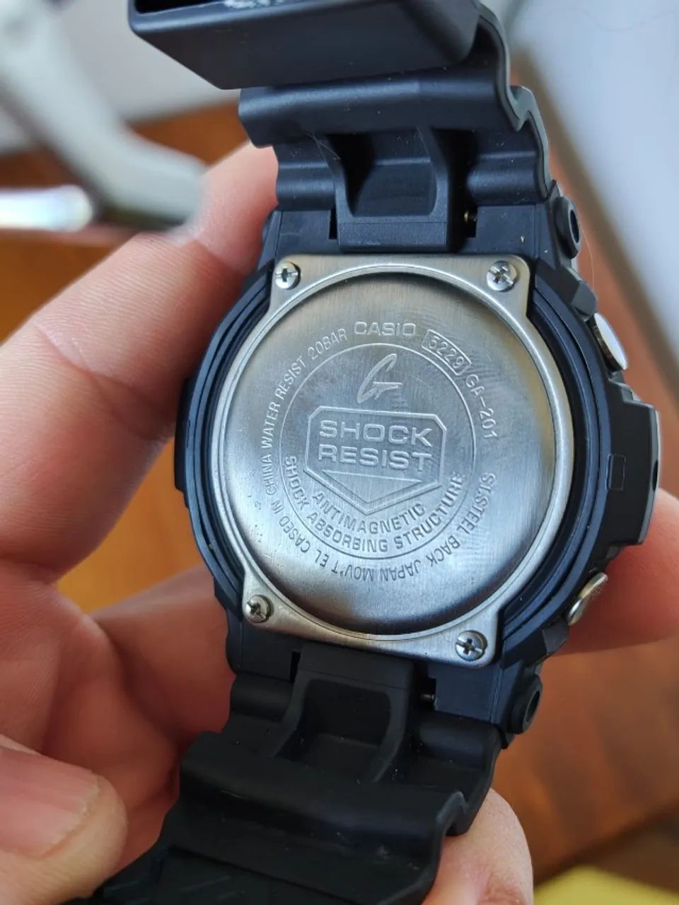 Relógio G-Shock GA-201-1ADR - Foto 4