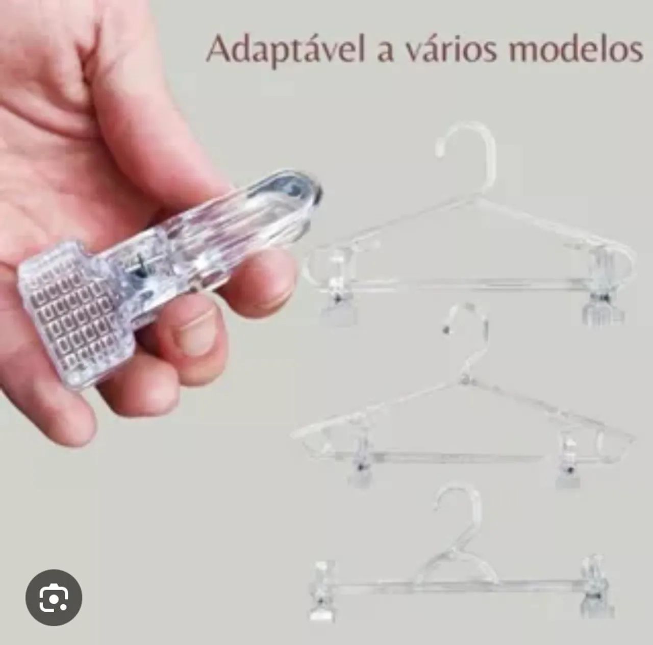 Presilha Avulsa para Cabide Serve em Vários Modelos R$1 Par