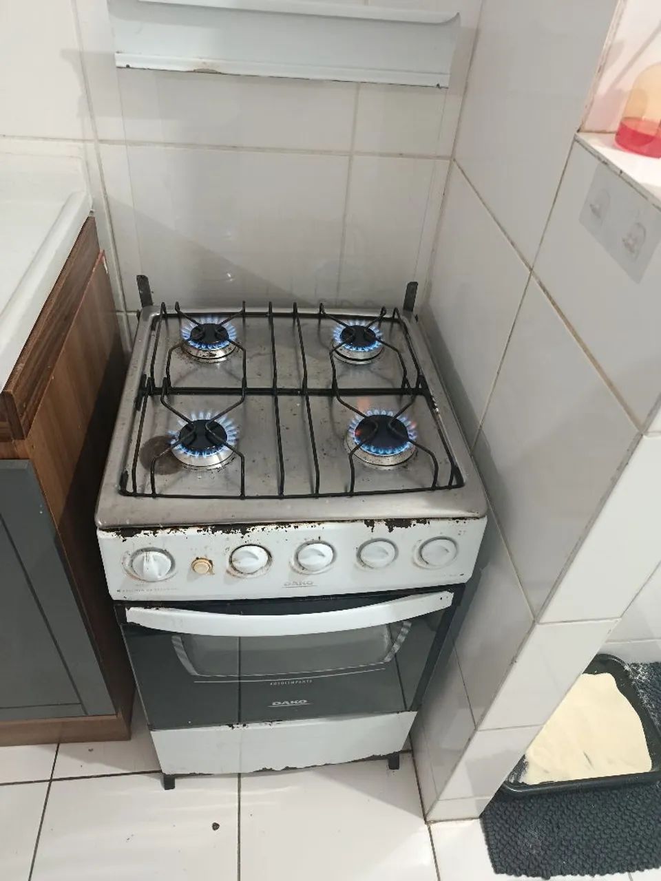 Desapego fogão 4 bocas branco 