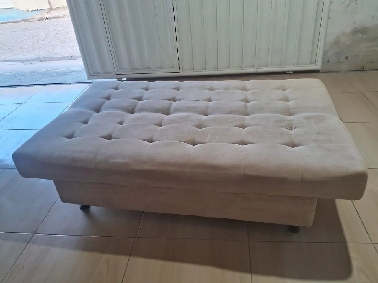 SoFá cama R$ 350 reais bem conservado - Foto 4