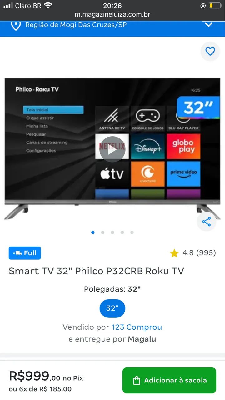 Tv Philco Roku 32  - Foto 2