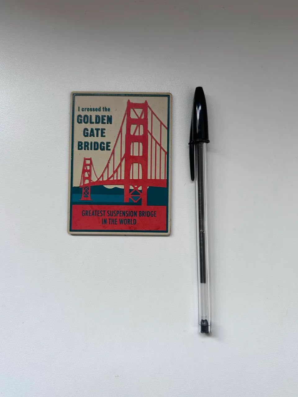 imã de geladeira - golden gate bridge - Foto 3