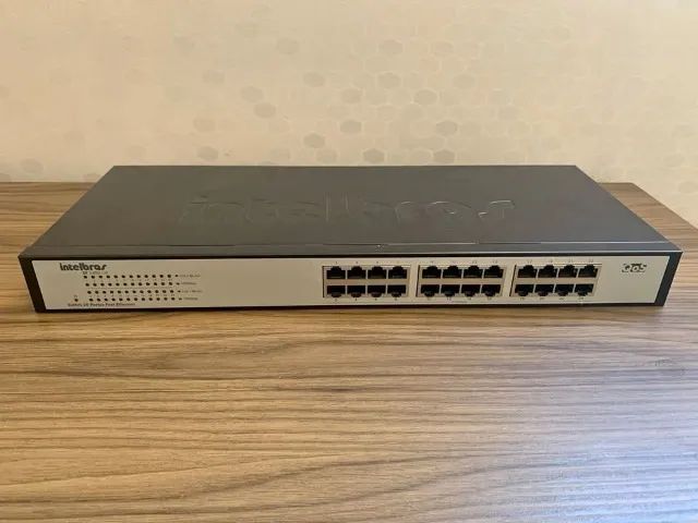 Switch Fast Ethernet Intelbrás com 24 portas. - Foto 3