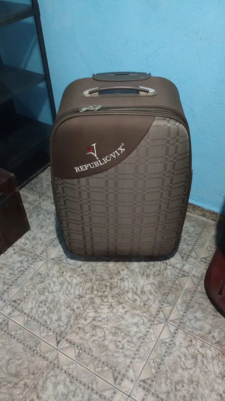 Mala de Viagem Republic Vix Marrom - Espaçosa e Prática - Foto 4