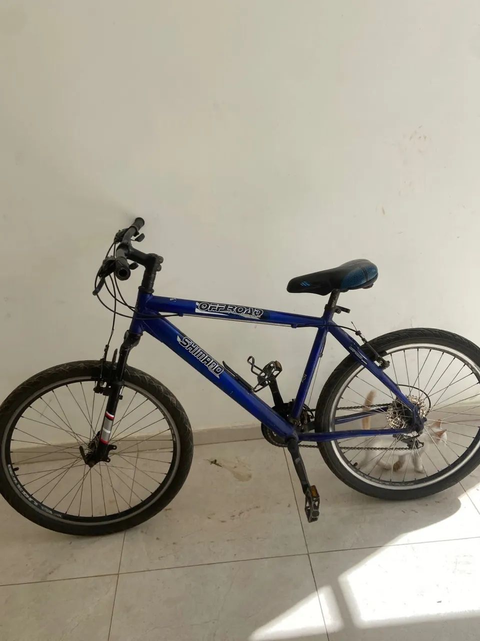 Bicicleta azul, perfeito estado  - Foto 2