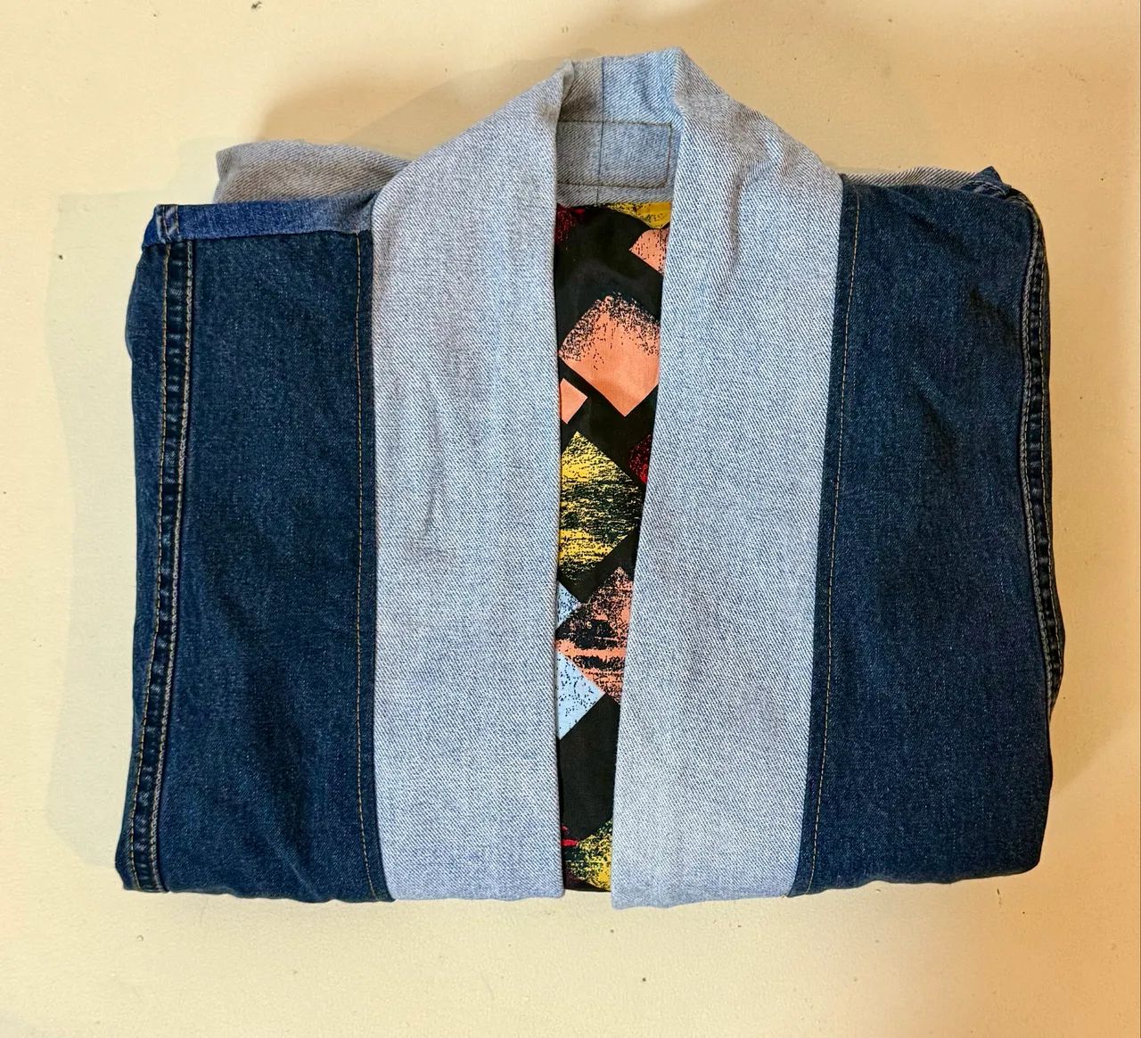 KIMONO JEANS _ ESTILO PATCHWORK _ TAM G - Foto 4