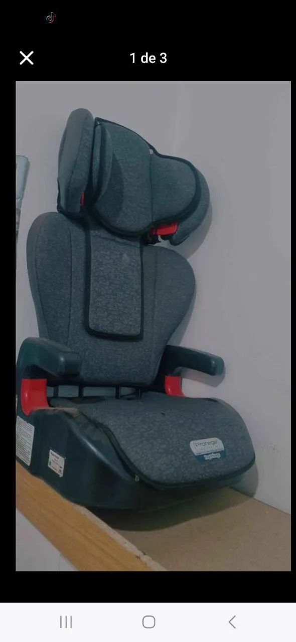 Cadeirinha com acento removível 