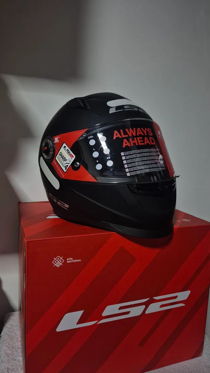 Capacete LS2 FF358 Classic Preto fosco - Foto 4