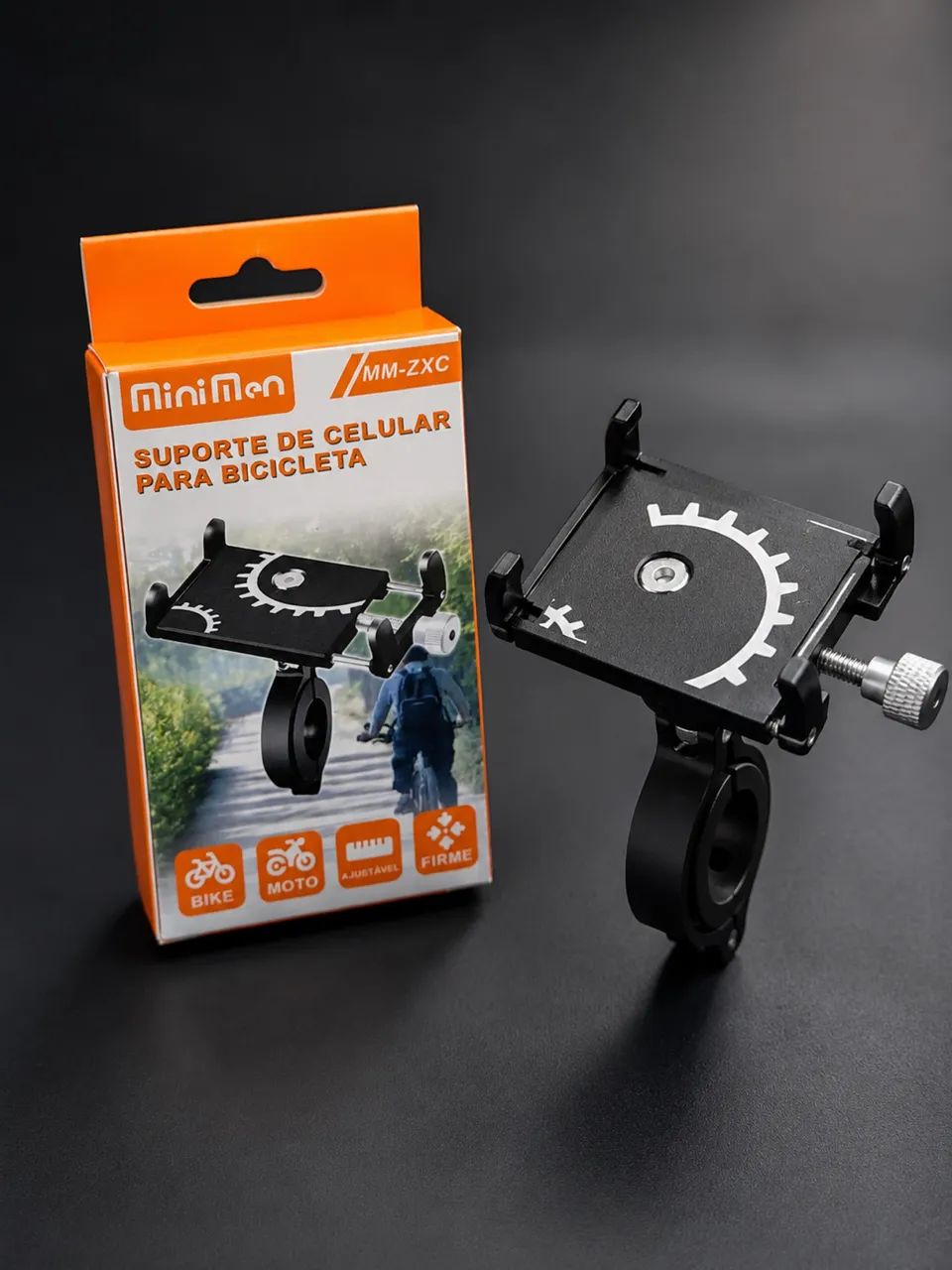 Suporte de Celular para Moto e Bicicleta Universal Ajustável