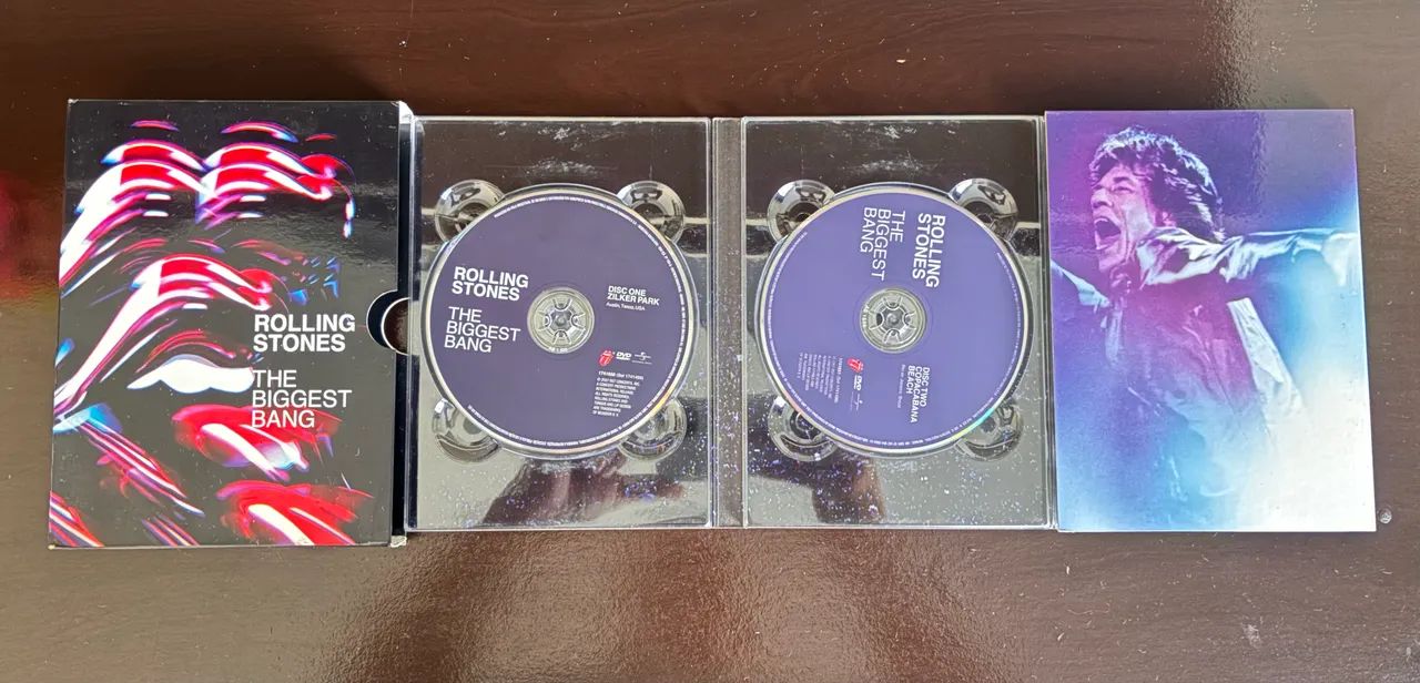 Box DVD Rolling Stones ao vivo - Foto 2