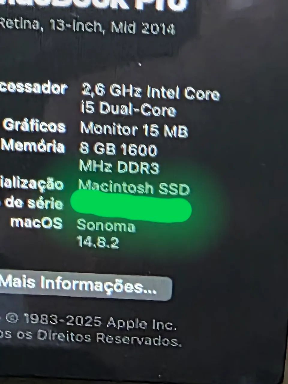 Macbook Pro Retina mid 2014 - Foto 5