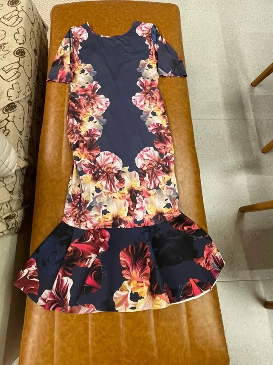 Vestido Floral Modela o Corpo