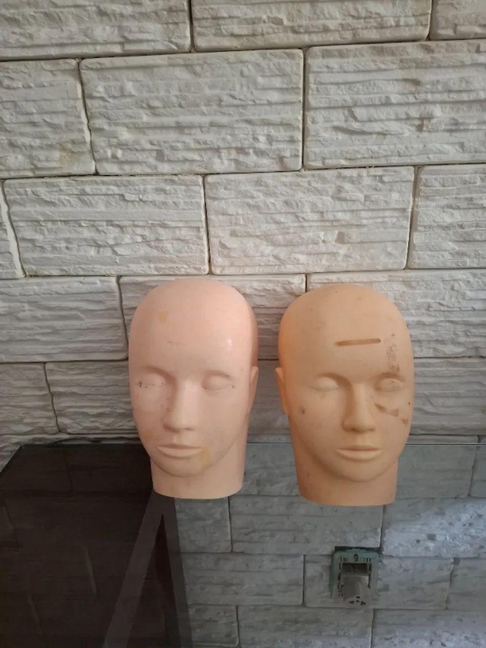 Manequim pra treino de cilios e sobrancelhas  - Foto 2