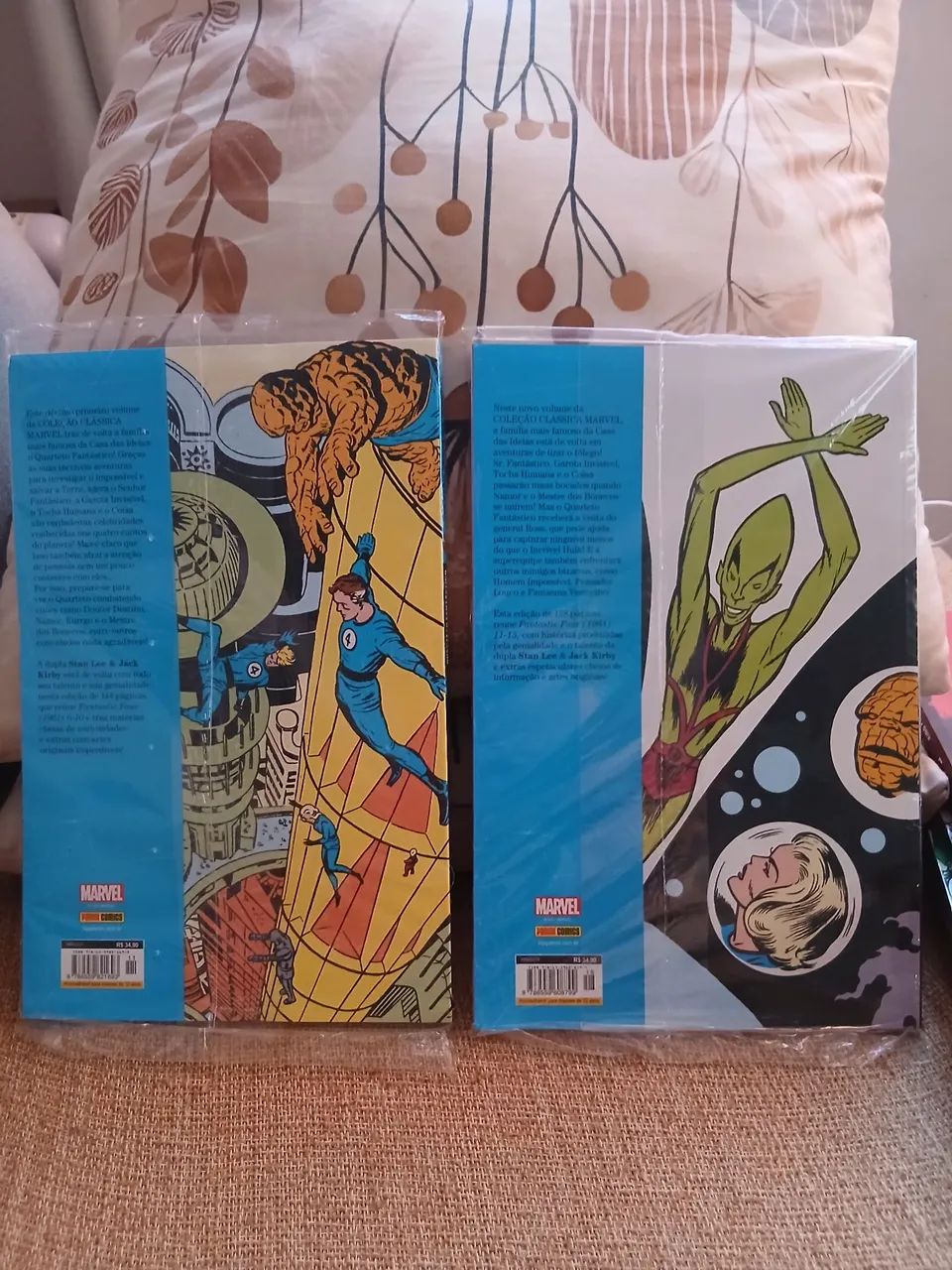 Quarteto Fantástico 2 e 3 - Coleção Clássica Marvel - Foto 3