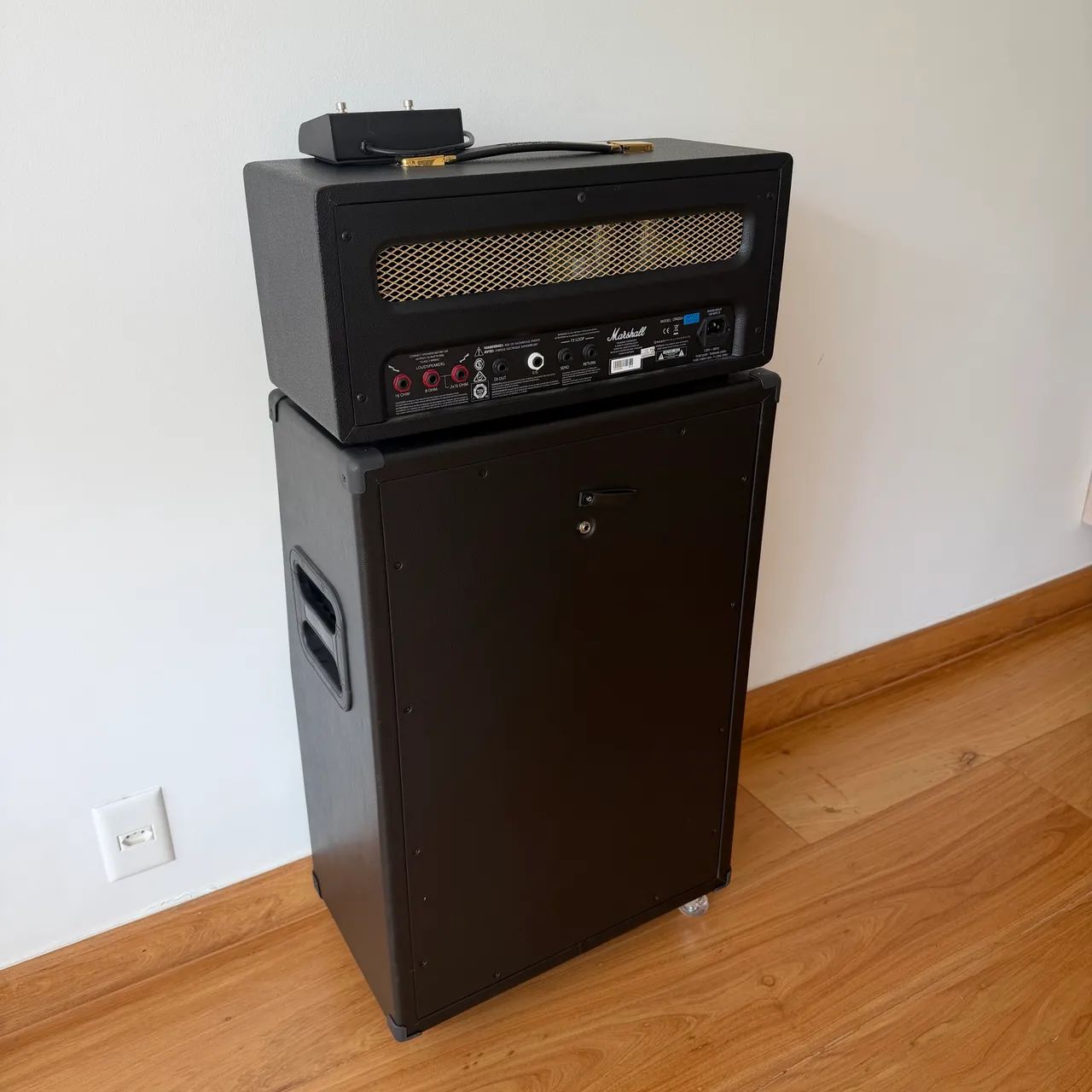 Marshall Origin 20H & Gabinete CabCase 2x12 (Celestion) - Foto 2