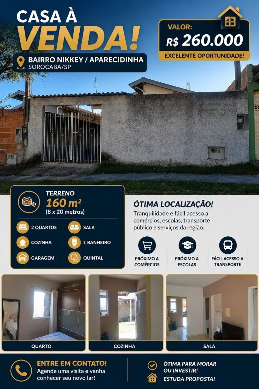 Vende-se está casa! 