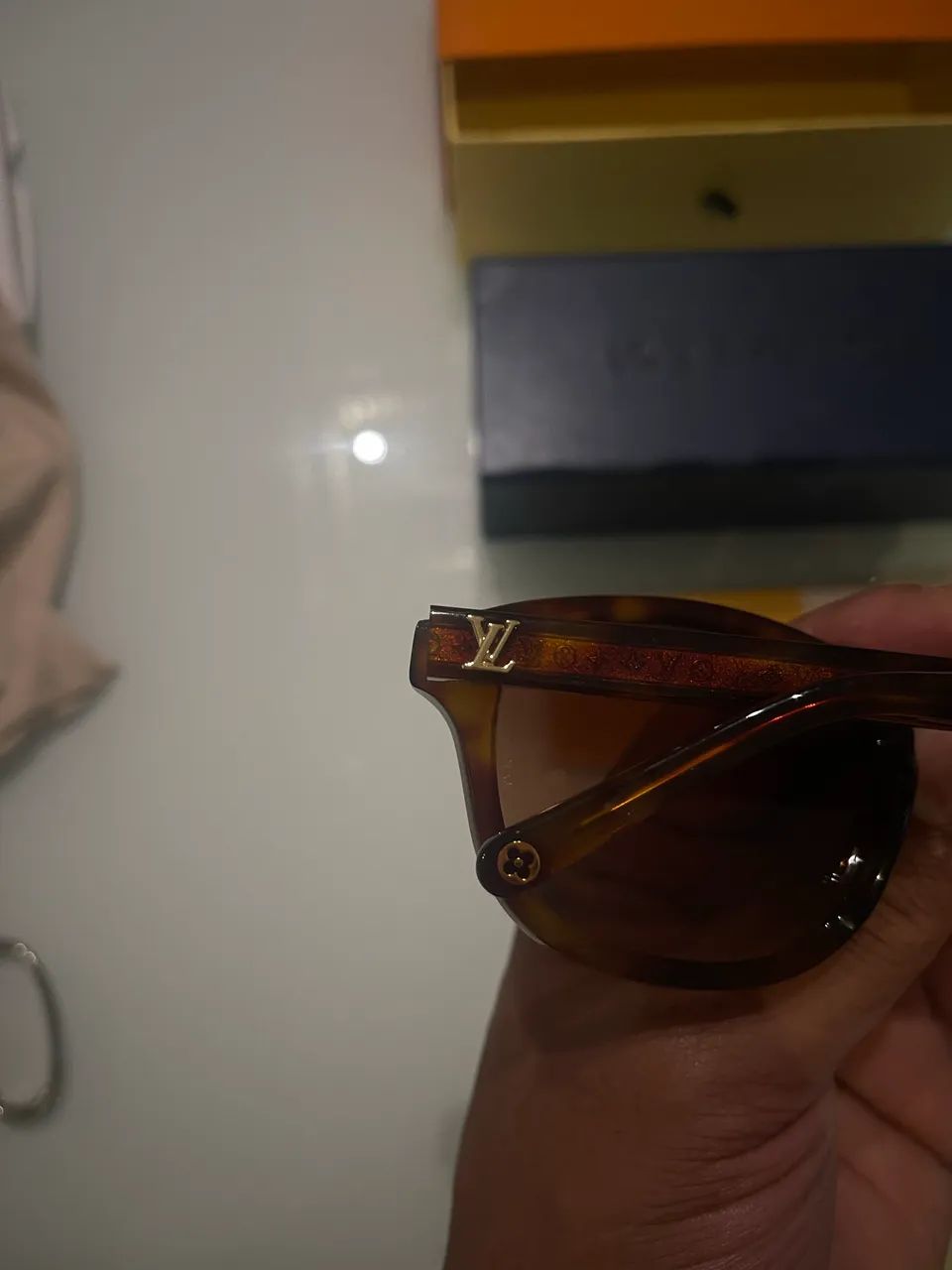 Óculos louis vuitton novo na caixa  - Foto 3