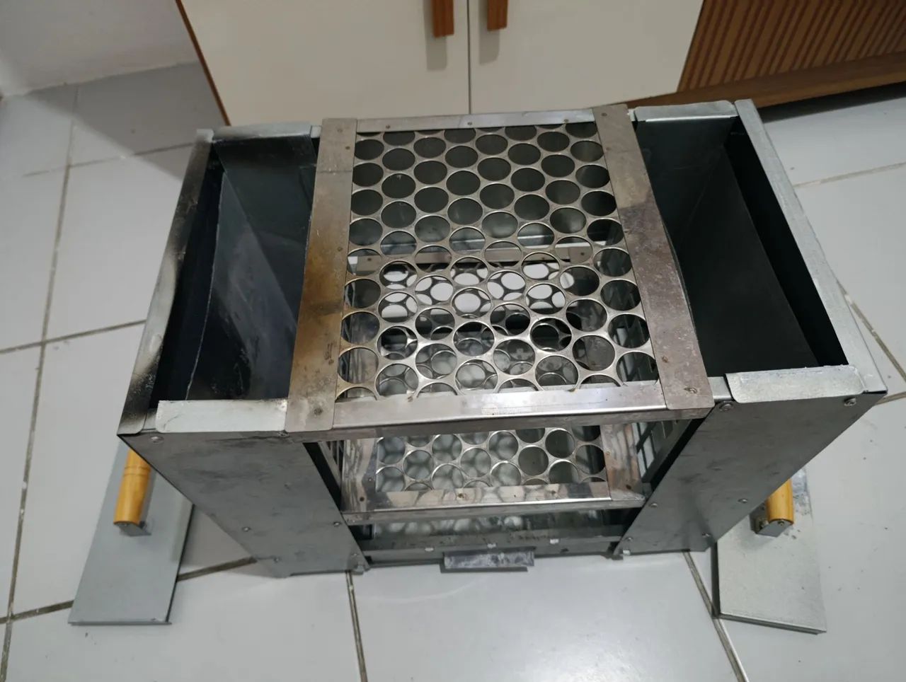 Churrasqueira sem fumaça montada - Foto 4