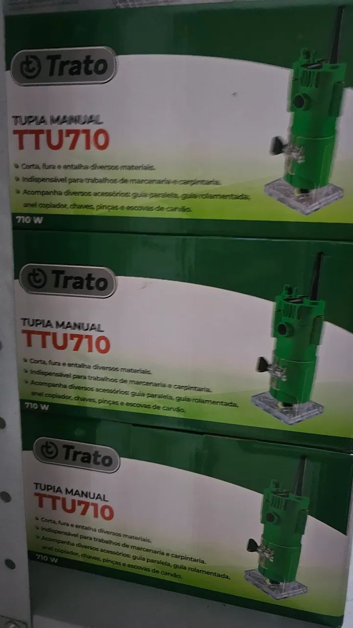 Tupia novas na caixa 