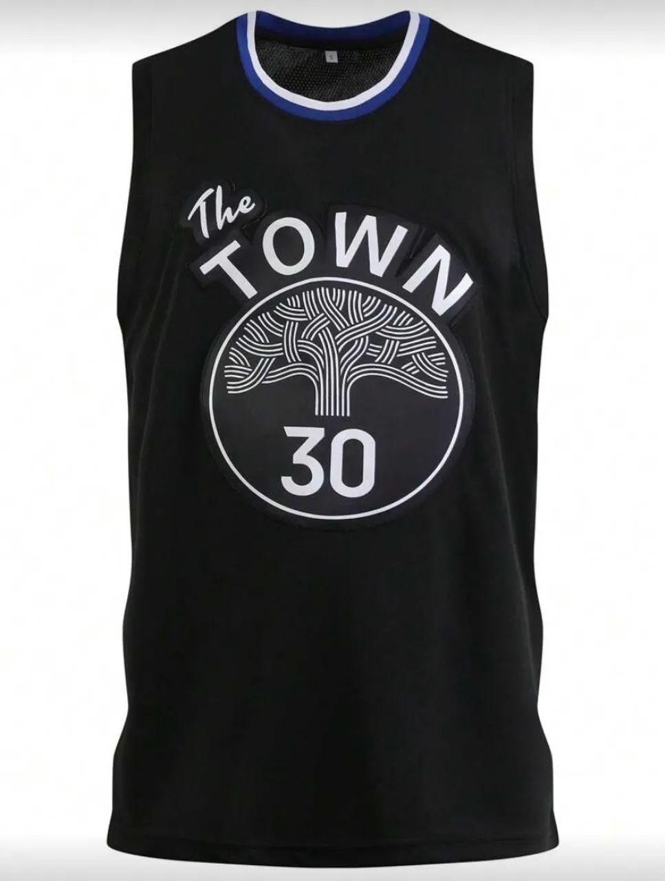 Camisa regata de basquete preta 
