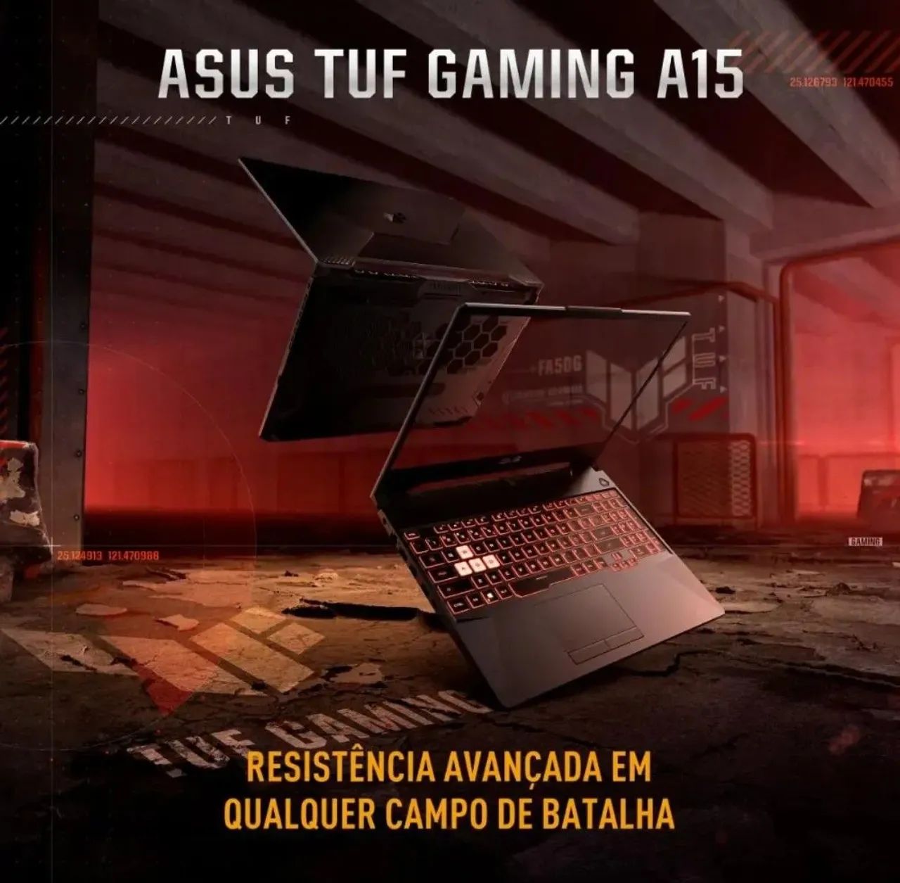 Notebook Gamer Asus TUF A15 RYZEN 7 - Foto 5