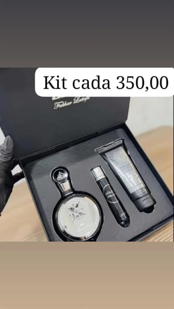 Kit perfume árabe 