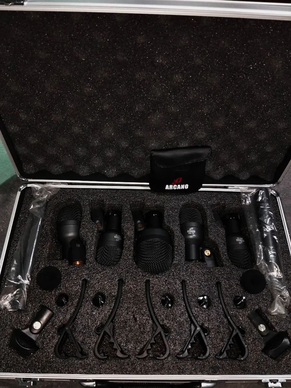 Vendo kit microfone para bateria  - Foto 2