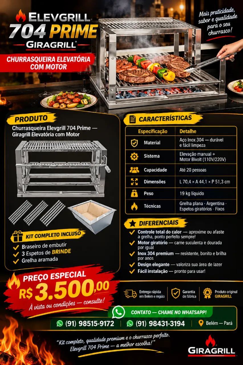 CHURRASQUEIRA  PREMIUM