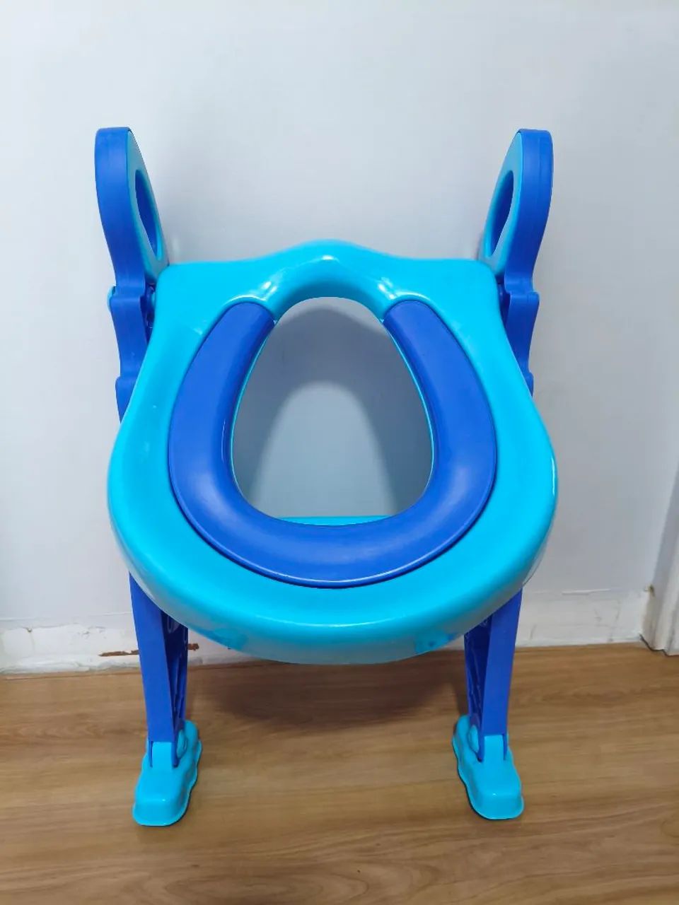 Assento com escada infantil azul  - Foto 3