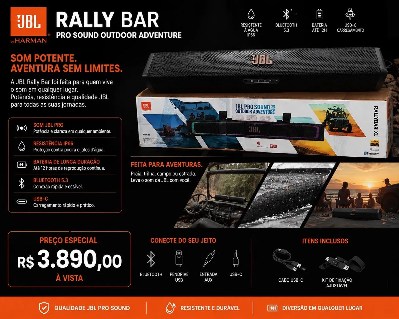 JBL rally bar  - Foto 4